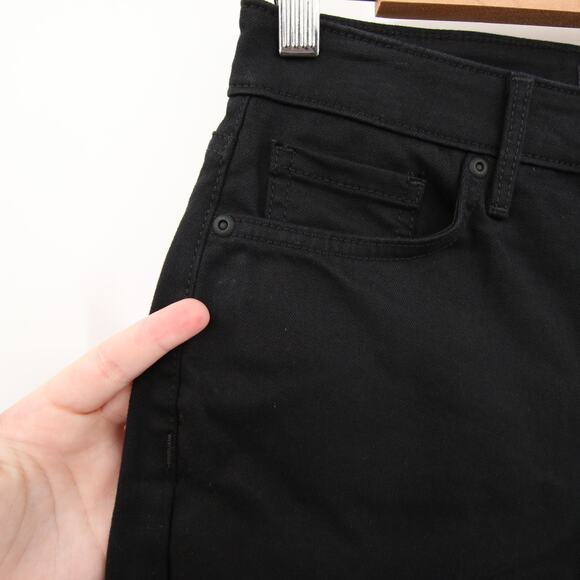 NYDJ Pants Black Capri Lift Tuck High Rise Relaxed Capri Joni Stretchy Size 2P - Picture 10 of 16